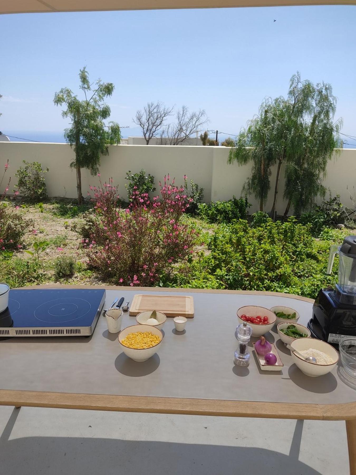 Mod Santorini Vegan Boutique Hotel Тира Экстерьер фото